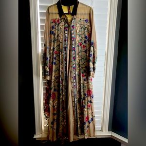 Aratta Silent Journey Duster Dress Sz M, Like New condition.